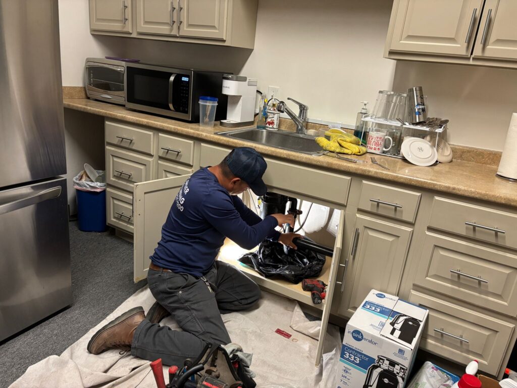 Garbage disposal replacement in Culver City, CA