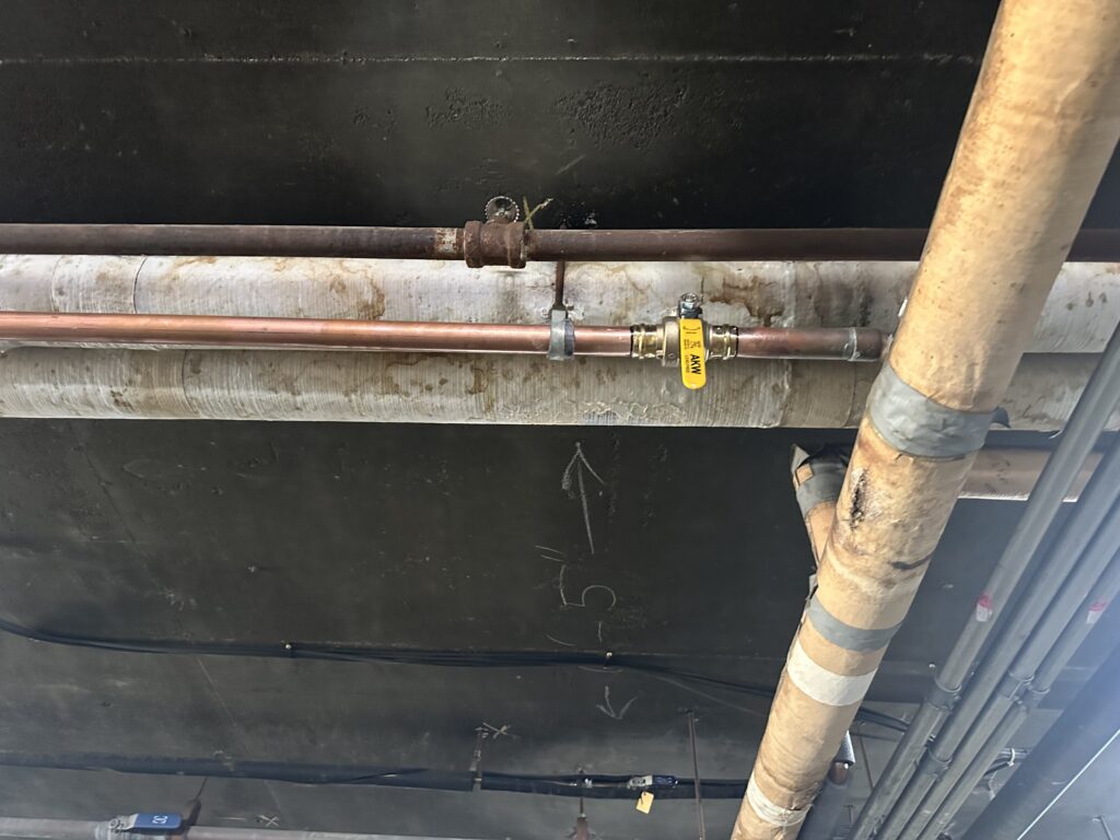 Waterline repair and replacement: 421 S la Fayette Park Pl, Los Angeles, CA