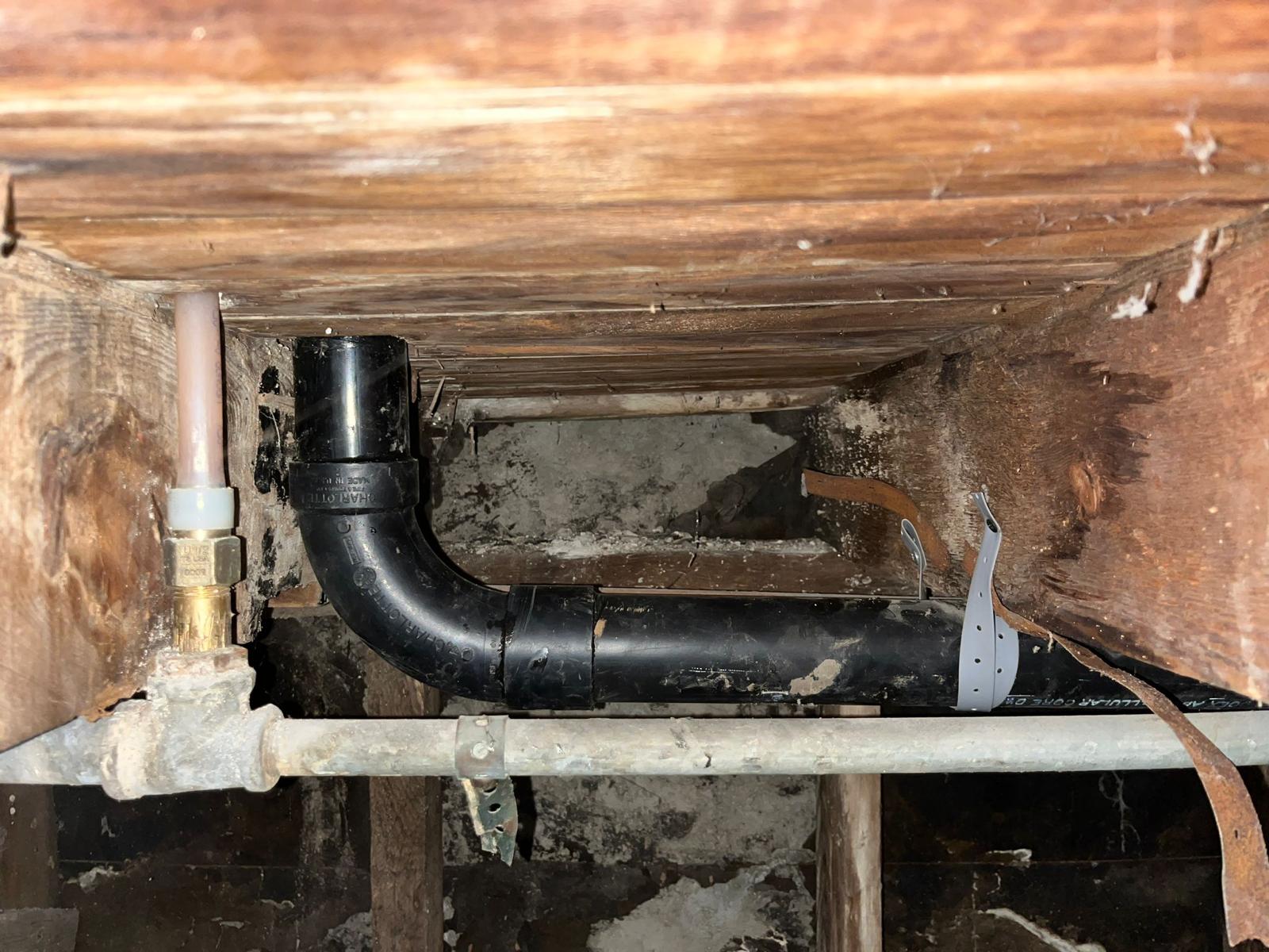 Sewer Pipe Replacement Underneath The House in Los Angeles, CA
