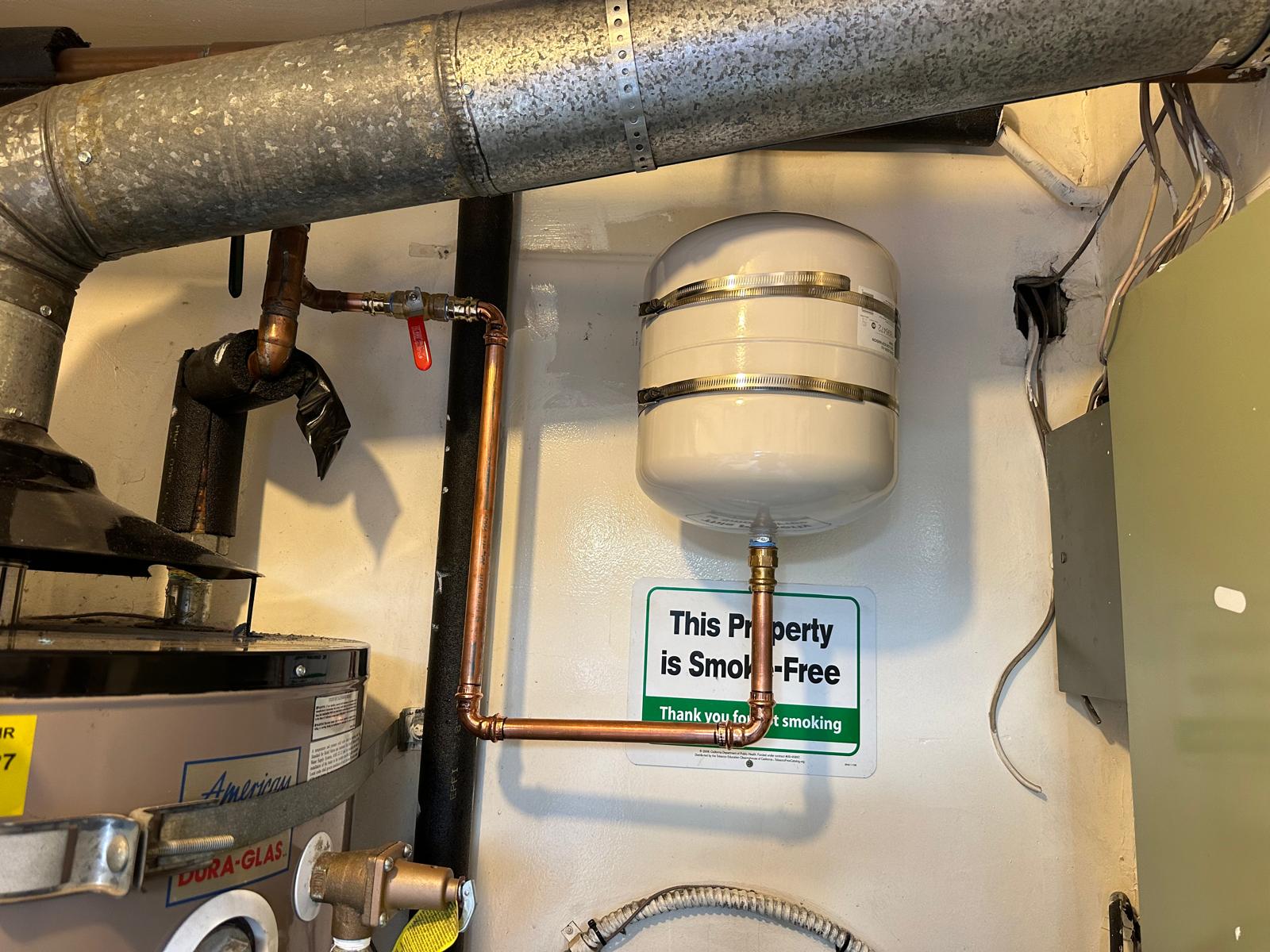 Replaced The Leaking And Properly Installed Expansion Tank Los Angeles, CA 90066