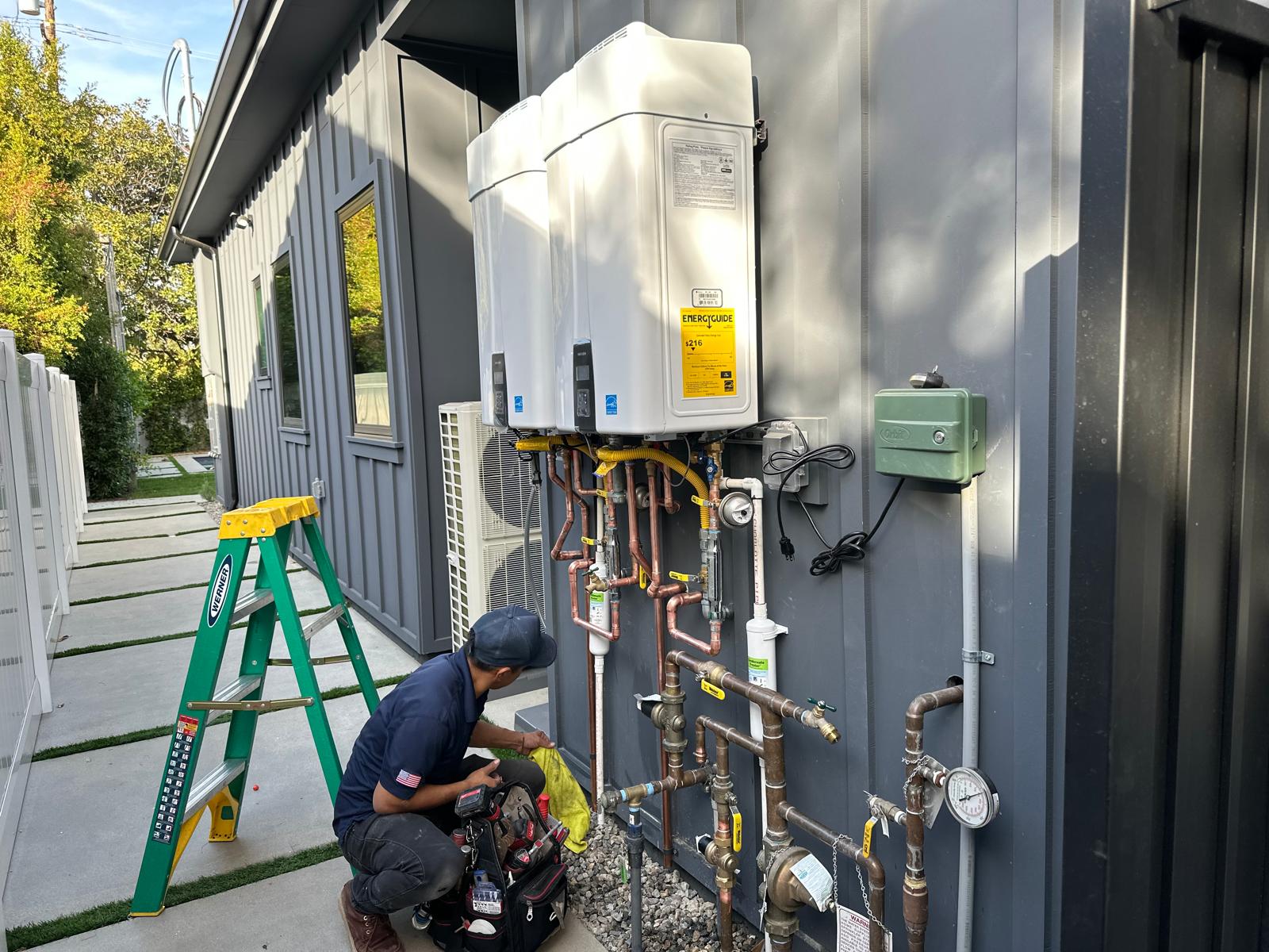 Dual Water Heater Replacement Service in Los Angeles, California