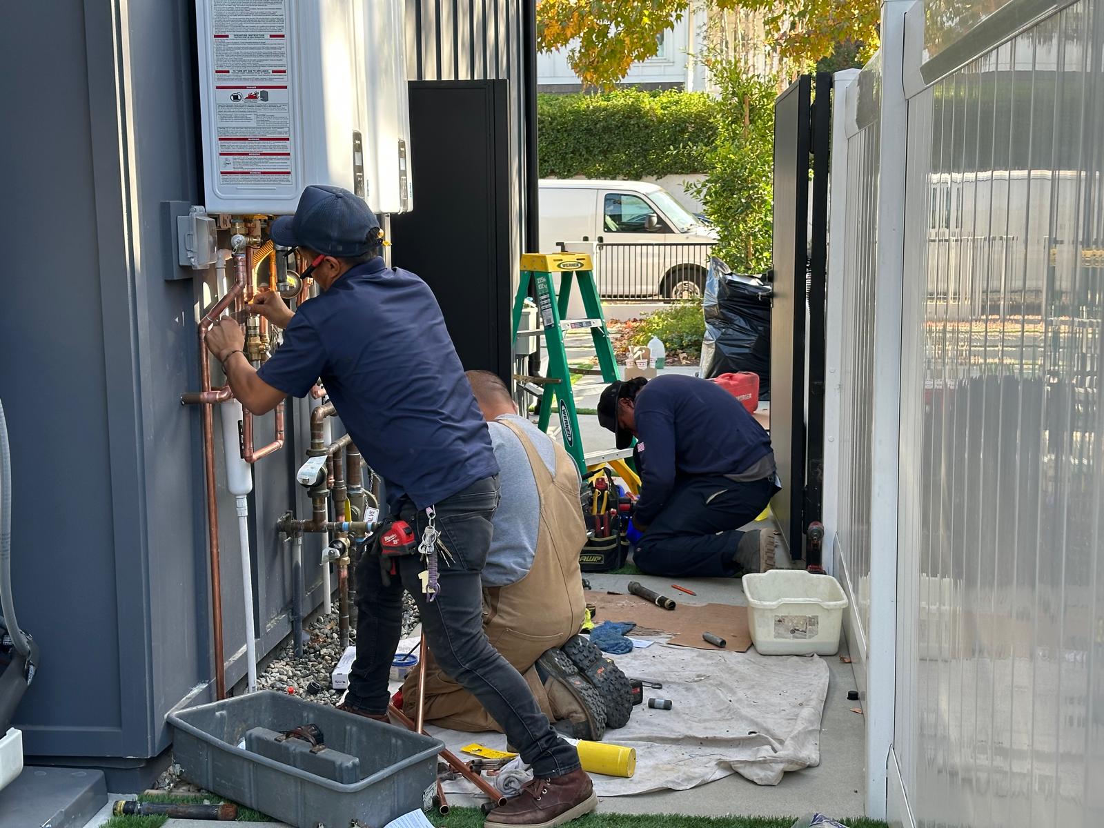 Dual Water Heater Replacement Services Near Los Angeles, California