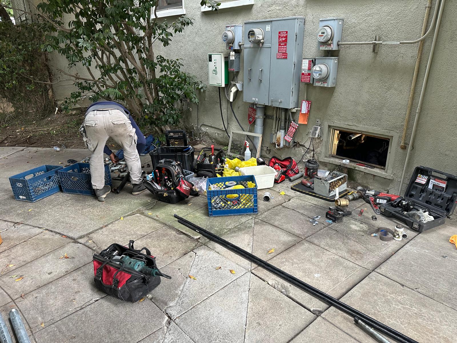 Repiping Gas System in Los Angeles, CA