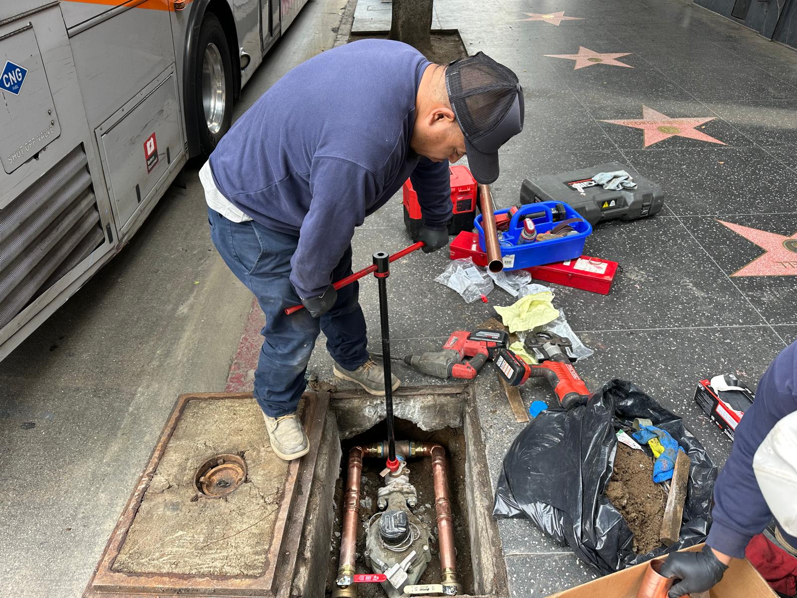 Water Main Pipe Replacement Los Angeles, CA