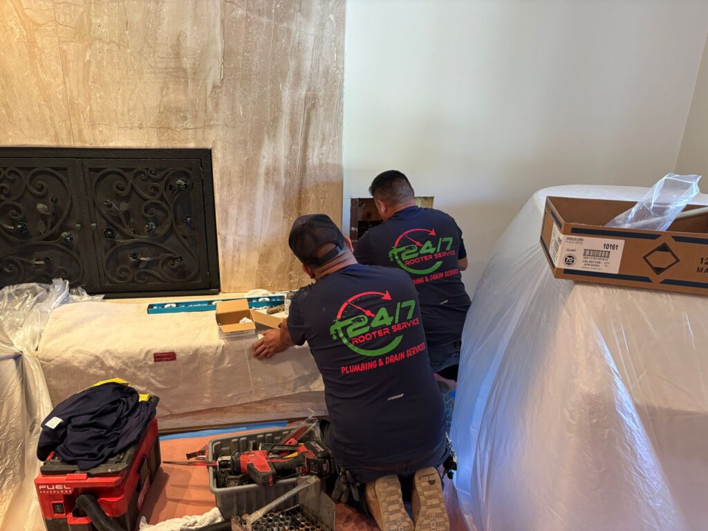 Fire Place Gas Valve Leak Replacement in Santa Monica, CA